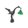 Brass swan Lamp
