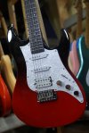 Gusteau Guitar GST01 Red to Black