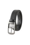 เข็มขัดหนังแท้ Carbon Fiber Reversible Pin Buckle Belt