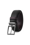 เข็มขัดผู้ชาย Smart Vegan Leather Belt - Black