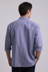 เสื้อเชิ้ตแขนยาว Linen Blend Striped Shirt