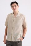 เสื้อเชิ้ตแขนสั้น Fine Striped Shirt