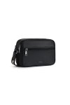กระเป๋าสะพายข้าง Carbon Fiber Double-Zip Crossbody Bag