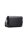 กระเป๋าสะพาย Essential Flap Crossbody Bag - Glossy Black