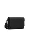 กระเป๋าสะพาย Essential Flap Crossbody Bag - Black