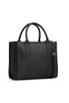 กระเป๋าถือ DP Logo Stamp Tote Bag - Black