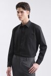 เสื้อเชิ้ตแขนยาว EASY CARE Regular Fit Shirt - Black