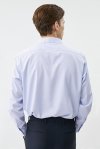เสื้อเชิ้ตแขนยาว SMOOTH & STRETCH Plaid Regular Fit Shirt - Blue