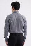 เสื้อเชิ้ตแขนยาว SMOOTH & STRETCH Textured Smart Fit Shirt - Dark Grey