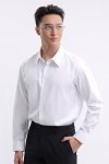เสื้อเชิ้ตแขนยาว EASY CARE Dobby Regular Fit Shirt - White