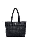 DAPPER Puffy Tote Bag - Black