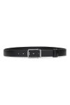 เข็มขัดผู้ชาย Saffiano Slim Plaque Buckle Belt