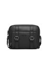 กระเป๋าสะพายข้าง Double Buckle Crossbody Bag - Black