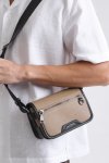 กระเป๋าสะพายข้าง Mini Flap Crossbody Bag - Beige