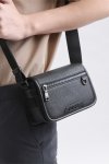 กระเป๋าสะพายข้าง Mini Flap Crossbody Bag - Black