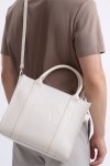 กระเป๋าถือ DP Logo Stamp Tote Bag - Off White