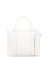 กระเป๋าถือ DP Logo Stamp Tote Bag - Off White