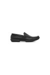 รองเท้าหนัง แบบสวม Nappa Leather Moccasin - Black