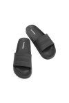 รองเท้าแตะแบบสวม DAPPER Monochrome Pool Slide Sandals – Black