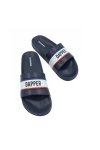รองเท้าแตะแบบสวม DAPPER Nautical Pool Slide Sandals – Navy