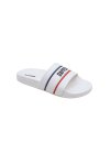 รองเท้าแตะแบบสวม DAPPER Nautical Pool Slide Sandals – White