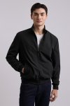 เสื้อแจ็คเก็ต Seersucker Bomber Jacket - Black