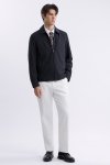 เสื้อแจ็คเก็ต Seersucker Utility Jacket - Black