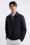 เสื้อแจ็คเก็ต Seersucker Utility Jacket - Black