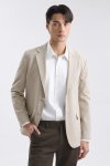 เสื้อเบลเซอร์ Textured Seersucker Blazer - Beige