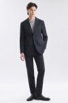 เสื้อเบลเซอร์ Textured Seersucker Blazer - Navy