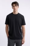 เสื้อยืด SMOOTH & STRETCH T-Shirt - Black