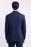 เสื้อสูทผู้ชาย Glen Check Regular-Fit Suit – Navy
