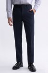 กางเกงขายาว 4 Ways Stretch Smart-Fit Trousers – Navy