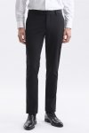 กางเกงขายาว 4 Ways Stretch Slim-Fit Trousers – Black