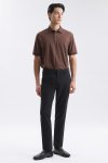 กางเกงขายาว Smart Stretch Slim-Fit Trousers - Black
