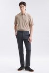 กางเกงขายาว 4 Ways Stretch Slim-Fit Trousers – Dark Grey