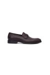 รองเท้าหนัง แบบสวม Horsebit Loafers - Brown