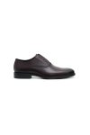 รองเท้าหนัง แบบผูกเชือก Plain Toe Oxford - Brown