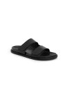 รองเท้าแตะ Essential Double Strap Sandals - Black