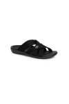 DP Iconic Multi Cross Strap Sandals - Black