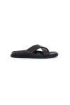 รองเท้าแตะ Essential Cross Strap Sandals - Brown