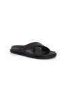 รองเท้าแตะ Essential Cross Strap Sandals - Brown