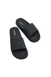 DP Icon Embossed Pool Slide Sandals