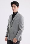 เบลเซอร์ผู้ชาย Sharkskin Regular Fit Blazer