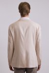 เสื้อเบลเซอร์ Micro Texture Stretch Blazer - Cream
