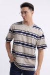 เสื้อยืด Loose Striped T-Shirt