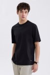 เสื้อยืด SMOOTH & STRETCH T-Shirt - Black