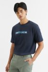 เสื้อยืด Linework Logo Print