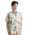เสื้อเชิ้ตแขนสั้น Sunlit Floral Print Shirt