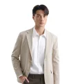 เสื้อเบลเซอร์ Textured Seersucker Blazer - Beige